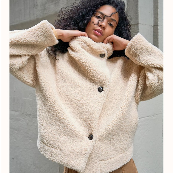 Free people Izzy teddy wrap nwt - Picture 2 of 4